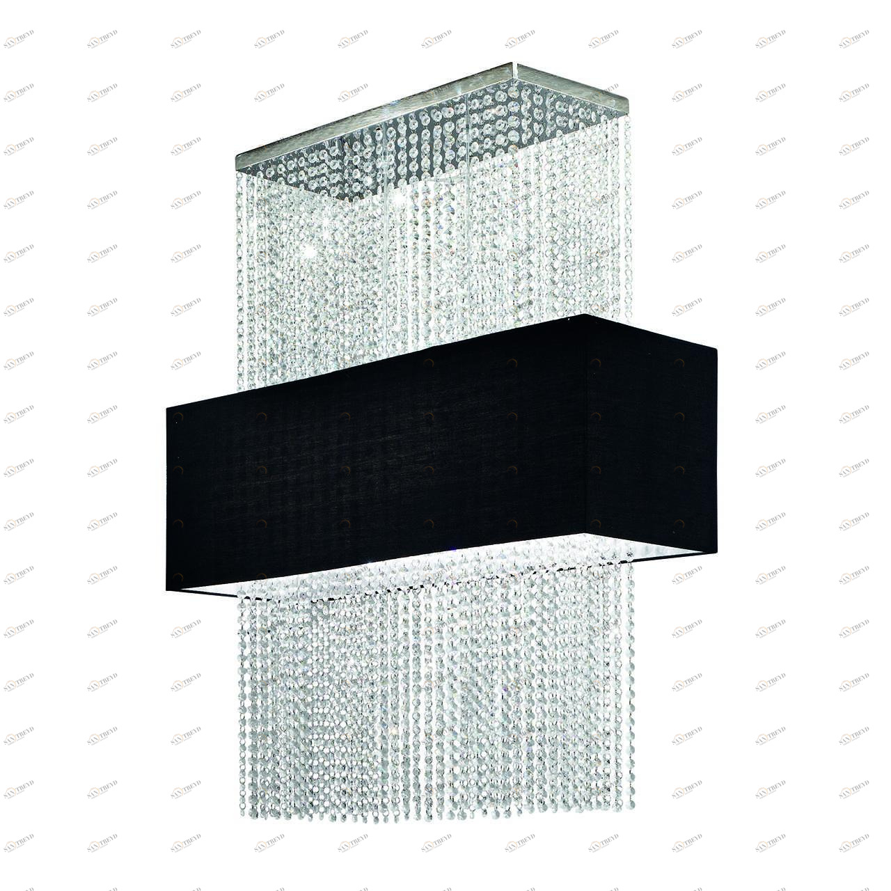 Подвесной светильник Ideal Lux Phoenix SP5 Nero IDEAL LUX ДИЗАЙНЕРСКИЕ, PHOENIX NERO 072105 Черный 