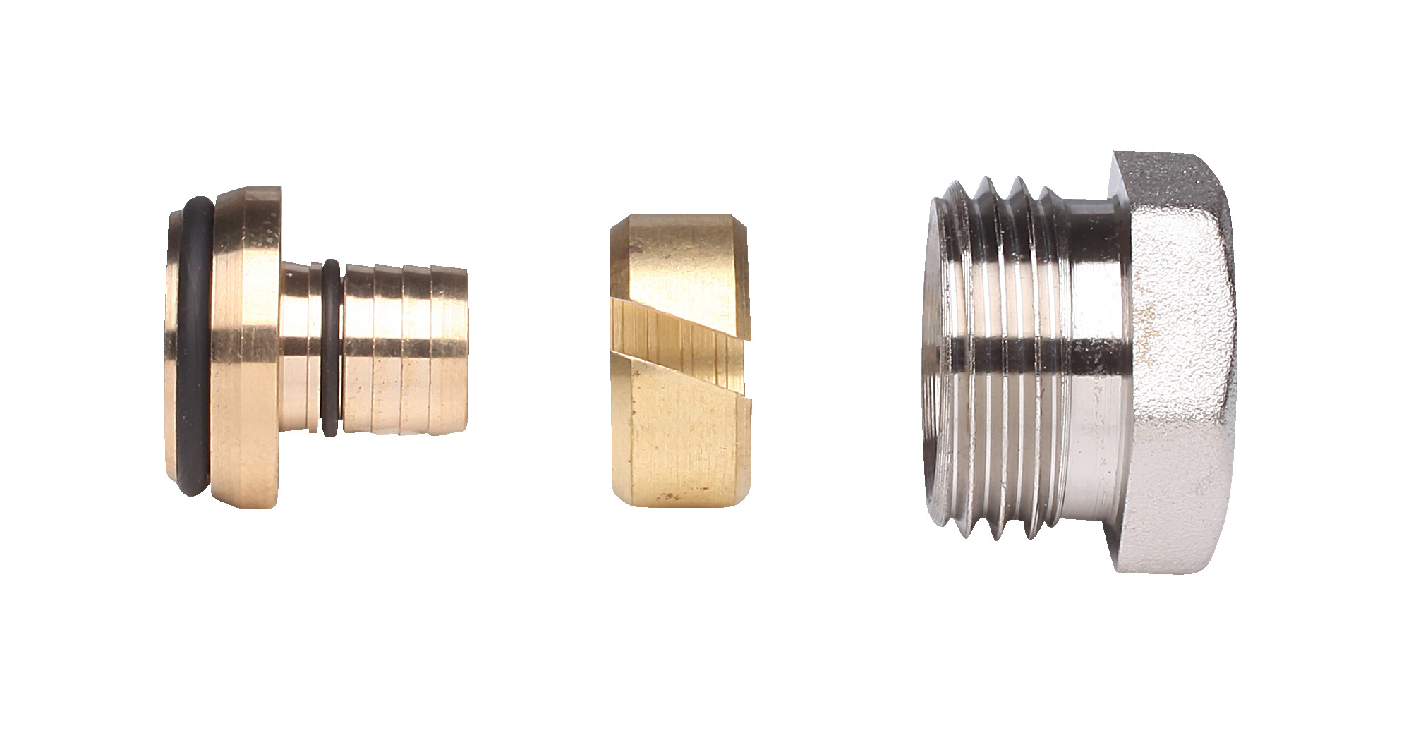 Danfoss Фитинги для металлопластиковых труб (Alupex) Уплотн. фитинги AluPEX 14x2 G3/4'' вн 013G4184  - Вид №3