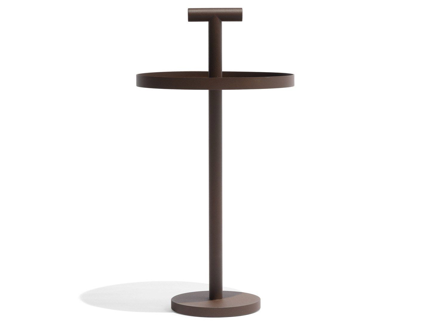 Круглый журнальный столик из нержавеющей стали Todus Albus ARCH-00071508 - Вид №1