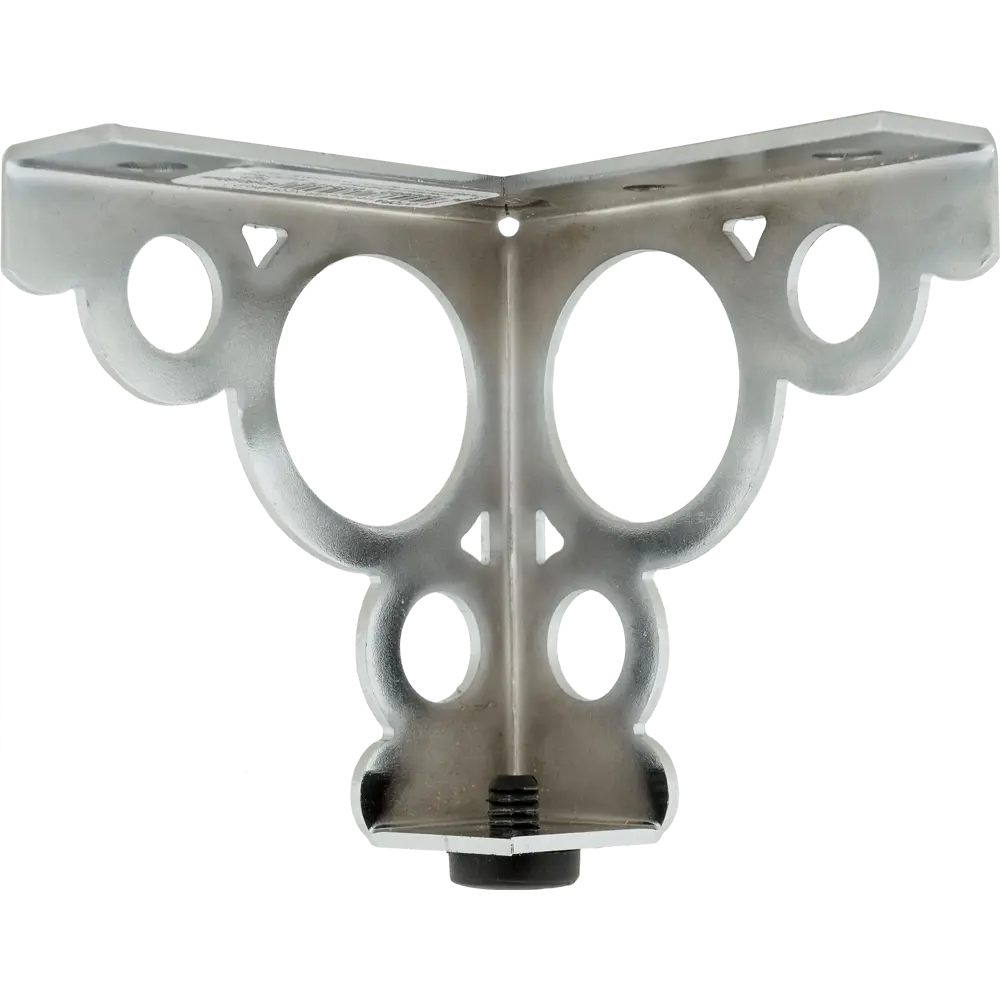 ELEMENT Фигурная мебельная опора хром 80x80x80 мм 82066684 STLM-0018709