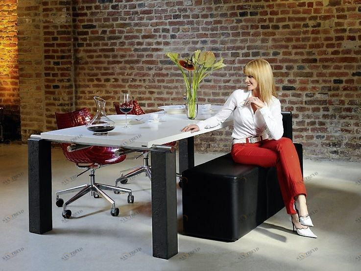 Wissmann raumobjekte Прямоугольный стол из лакированного дерева sun-id-1396140