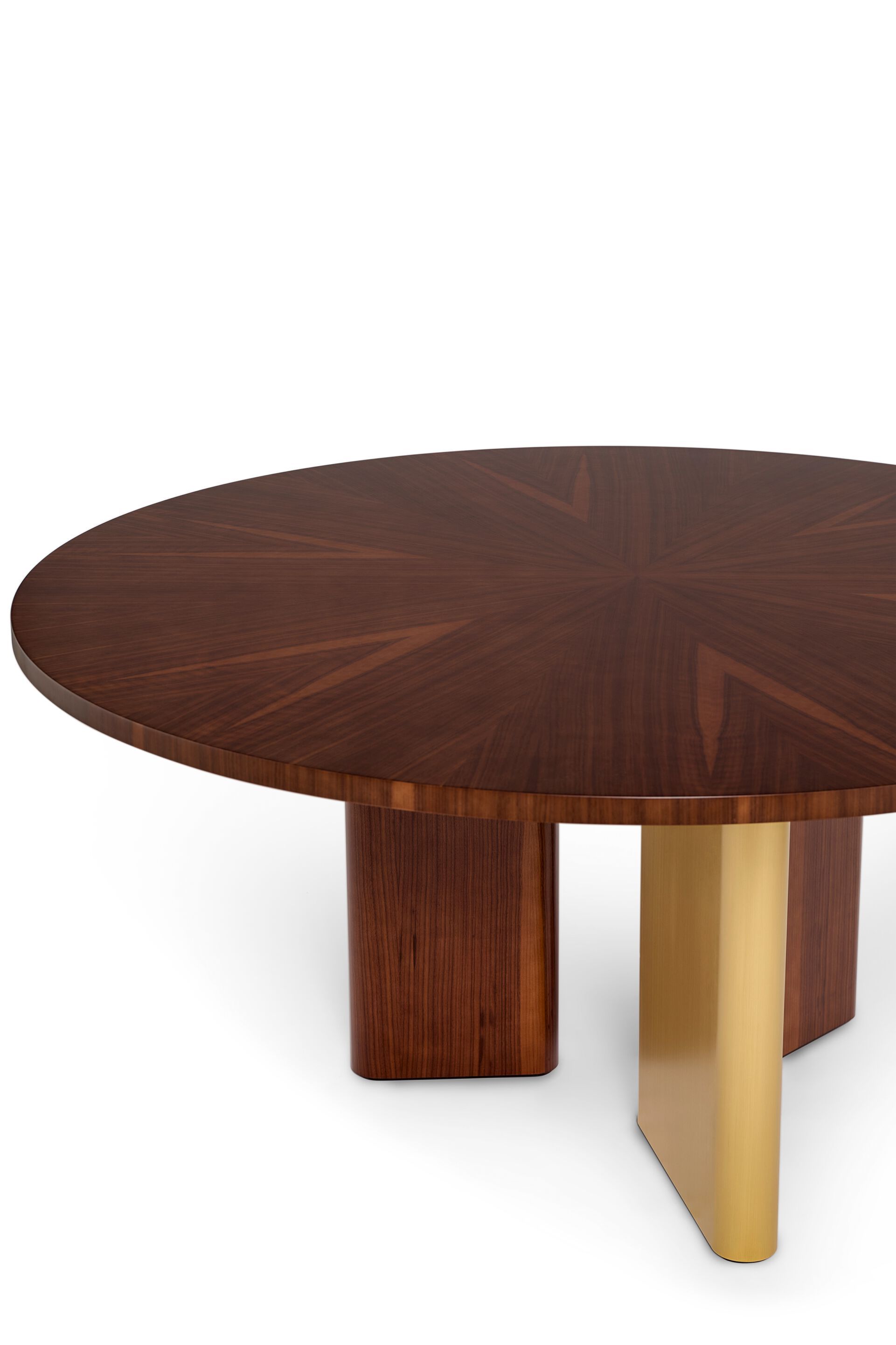 Круглый деревянный обеденный стол Ginger & Jagger Земля на Землю ARCH-00152411 - Вид №6