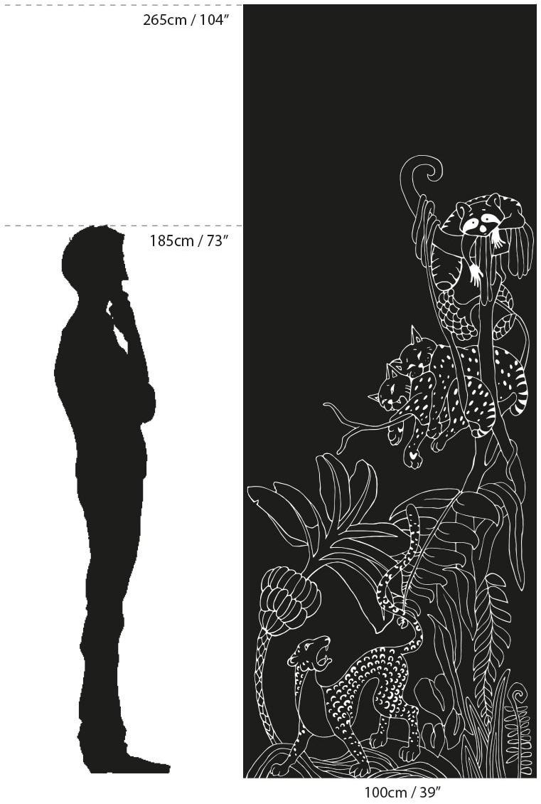 Groovy Magnets Магнитные виниловые обои Chalkboard Kmb-ju-ra-wh - Вид №7