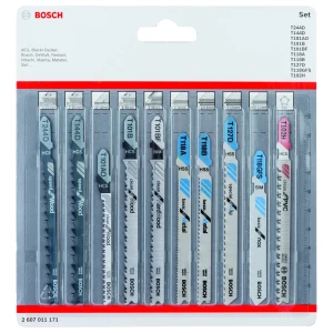 Набор пилок для лобзика Bosch All In One, 10 шт. 83497484 STLM-2173481