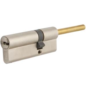 Цилиндр Mottura Project DPC1P4631 S3, 41x10x26 мм, ключ/шток, цвет никель, без вертушки