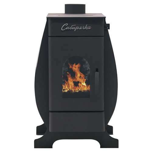 Отопительная печь НМК Сибирячка-6 с окрашенным кожухом 6652 - Вид №1