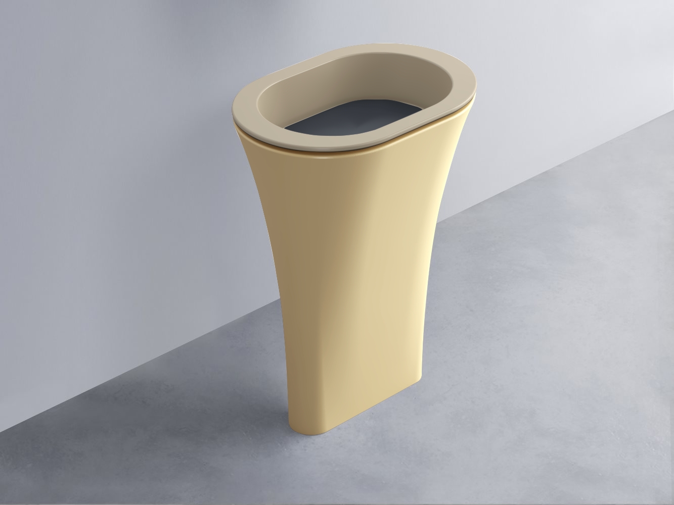 AMLA65-AV+AMPILO-BA+AMCOLO-CN Раковина Amedeo Ovale отдельностоящая cielo Enjoy + Amedeo Ceramica Cielo