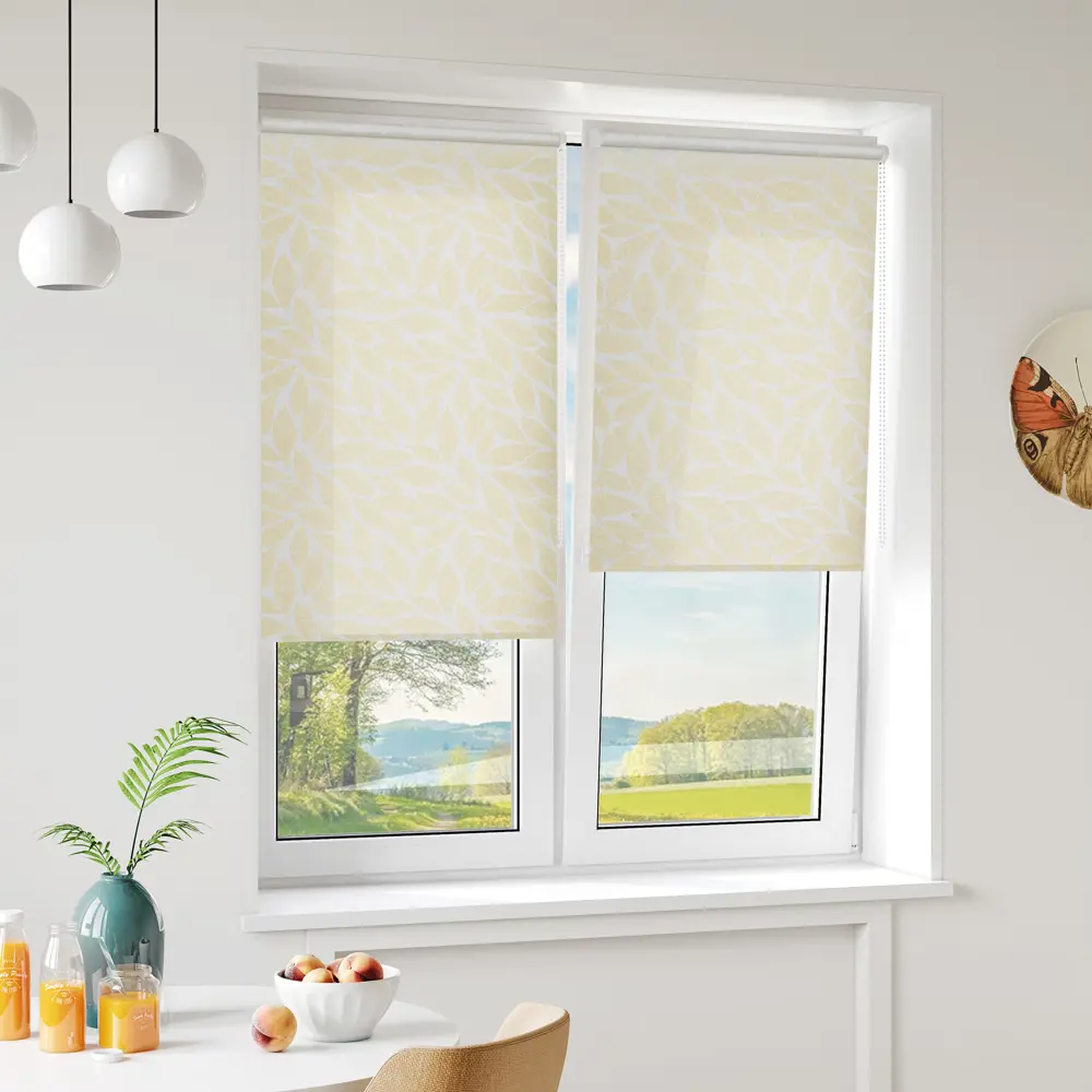 Штора рулонная Форли 140x175 см молочная MIAMOZA STLM-2026041 - Вид №2