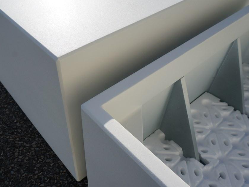 IMAGE'IN Кашпо для общественных мест на заказ из фибробетона sun-id-1479653 - Вид №2