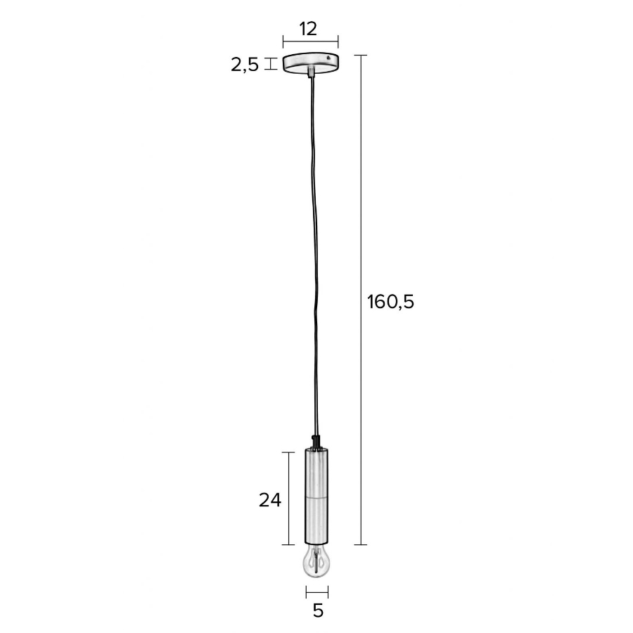 Лампа подвесная Yuna, белая White Label Living 5300148 - Вид №5