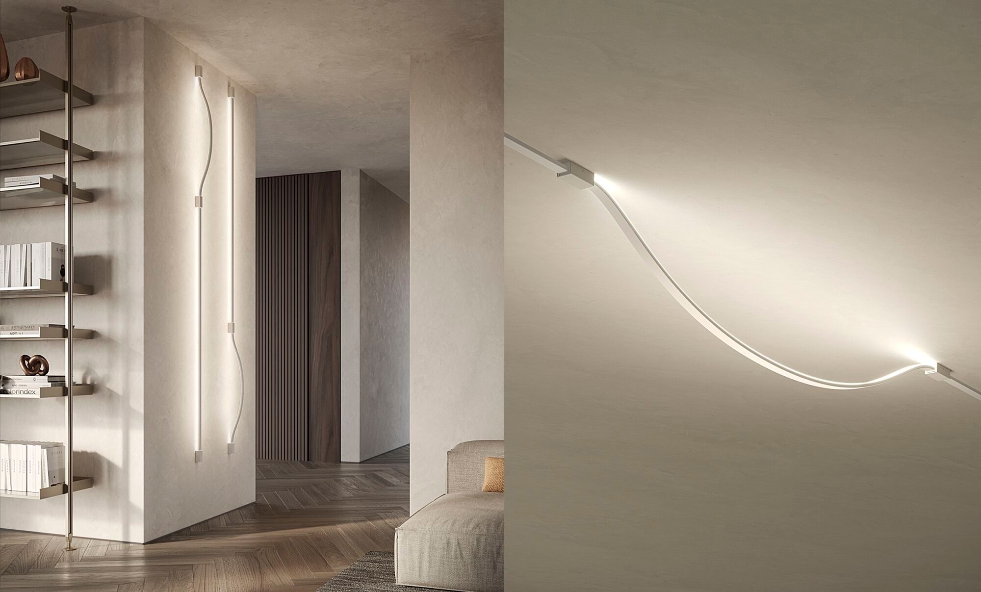 Поликарбонатный линейный профиль освещения для светодиодных модулей Panzeri BOW ARCH-00080535 - Вид №2