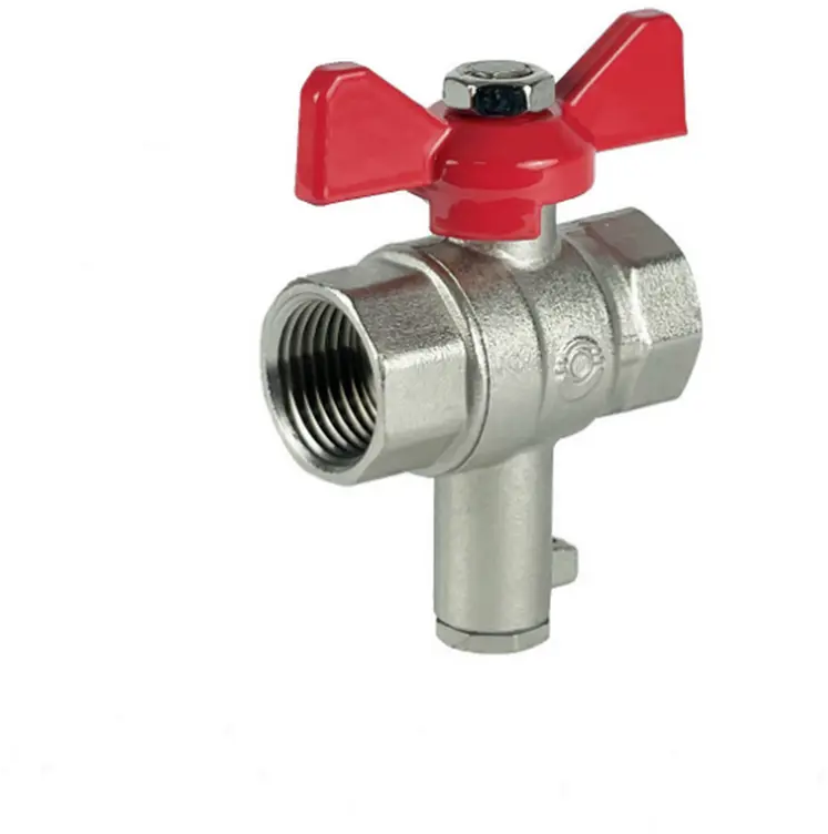 91525177 Кран шаровой Valfex 3/4"x3/4" внутренняя-внутренняя резьба для датчика температуры STLM-0806157