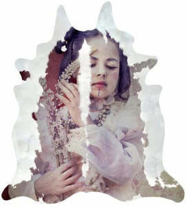 Mineheart Ковер из воловьей кожи с рисунком Renaissance Acc/004