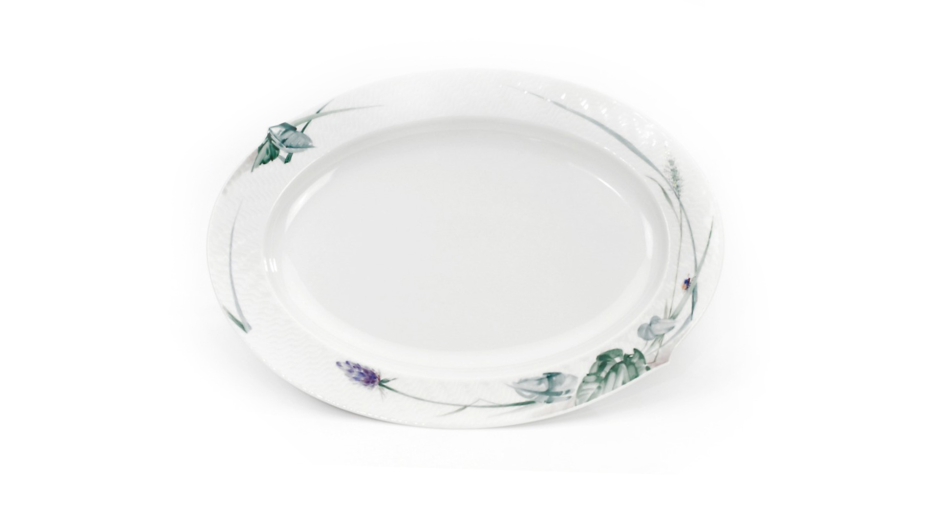 10626960 Meissen Сервиз столовый 6/21 "Игра волн, рельеф, дикая флора" Фарфор  - Вид №6