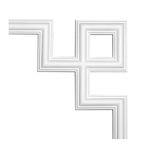 ЕВРОПЛАСТ 1.52.286 Угловой элемент 1.52.286 Пенополиуретан