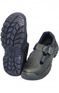 5048474 Полуботинки СОЮЗ ПЛЮС с перфорацией с композитным подноском черные  Летняя обувь  размер 47