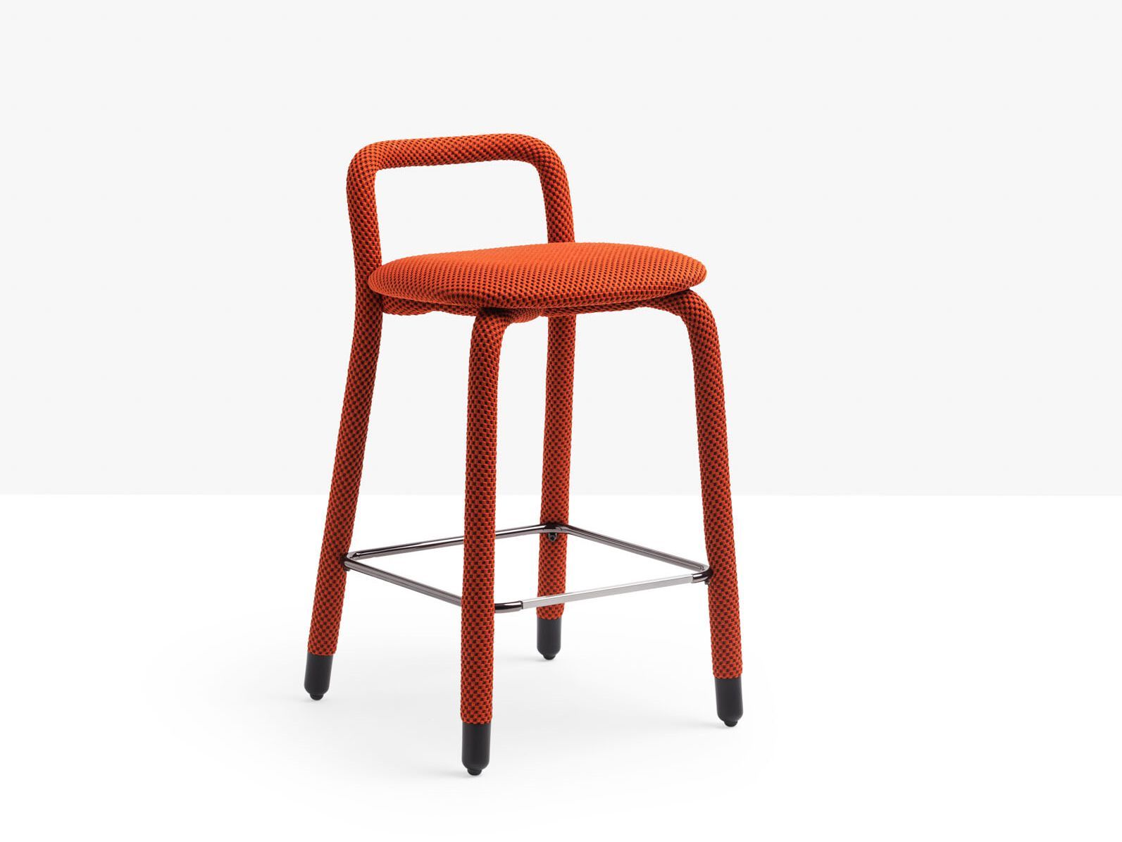 Тканевый стул с подставкой для ног Midj Пеппи ARCH-00113812