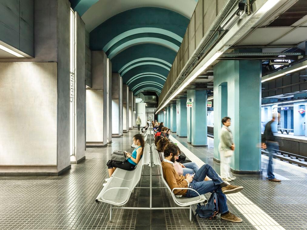 Модульная стальная скамья со спинкой BD Barcelona PERFORANO ARCH-00145783 - Вид №4