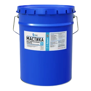 Мастика гидроизоляционная Брит Стандарт Р для кровли 20 кг
