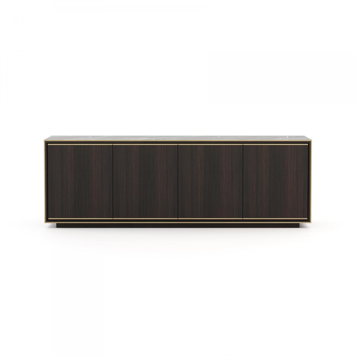 102425 Тумба под телевизор мрамор 200 LasKasas Rick - Вид №3