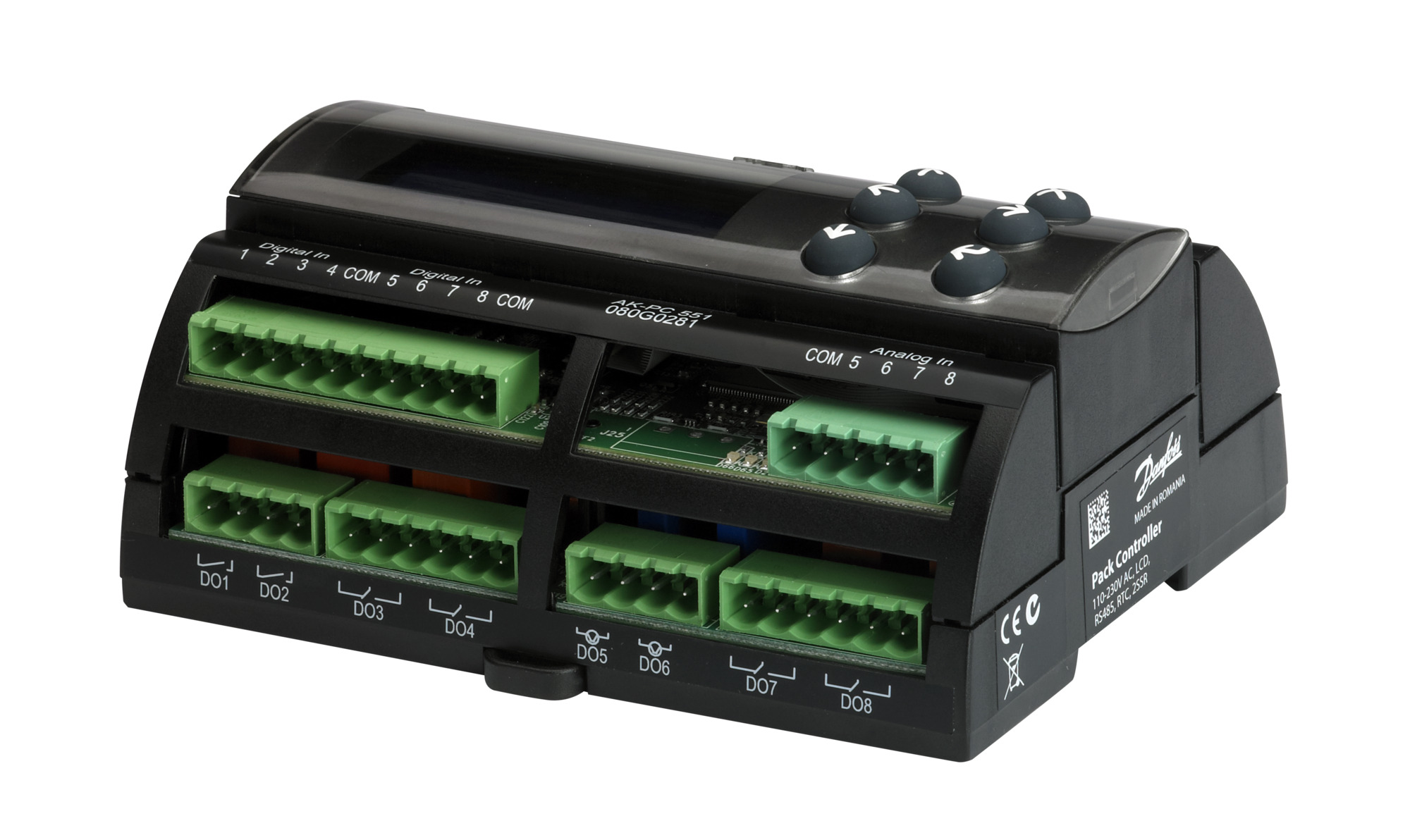 Danfoss AK-PC 551 AK-PC 551 Контроллер давл. и темп. 080G0288  - Вид №9