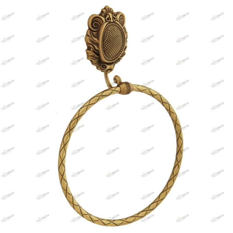 Полотенцедержатель кольцевой MIGLIORE Cleopatra ML.CLE-60.708.BR бронза 