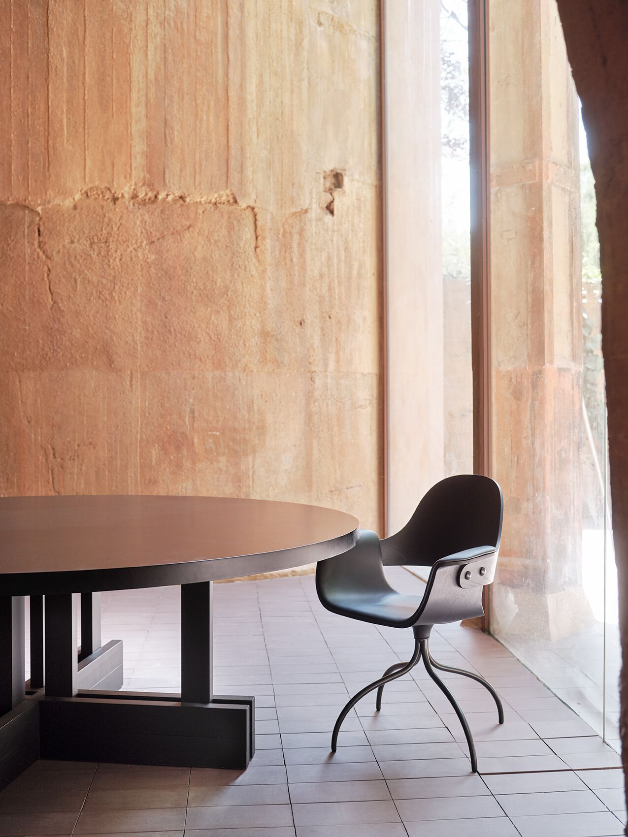 Поворотный стул с мягким сиденьем BD Barcelona Showtime ARCH-00086918 - Вид №13