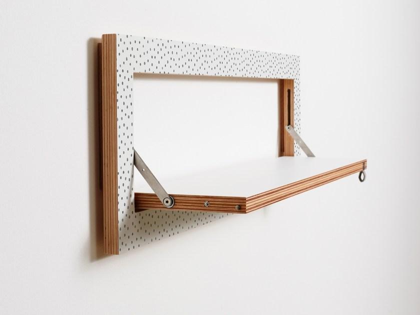 AMBIVALENZ Складная фанерная полка Fläpps shelf 80×27-1 Fl060044 - Вид №1