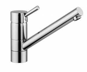 Латунь. 293/1. Смеситель для кухонной мойки Quadrodesign