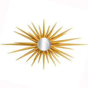 19082226 Декоративное настенное зеркало «Глория» (fish-eye) Object Desire