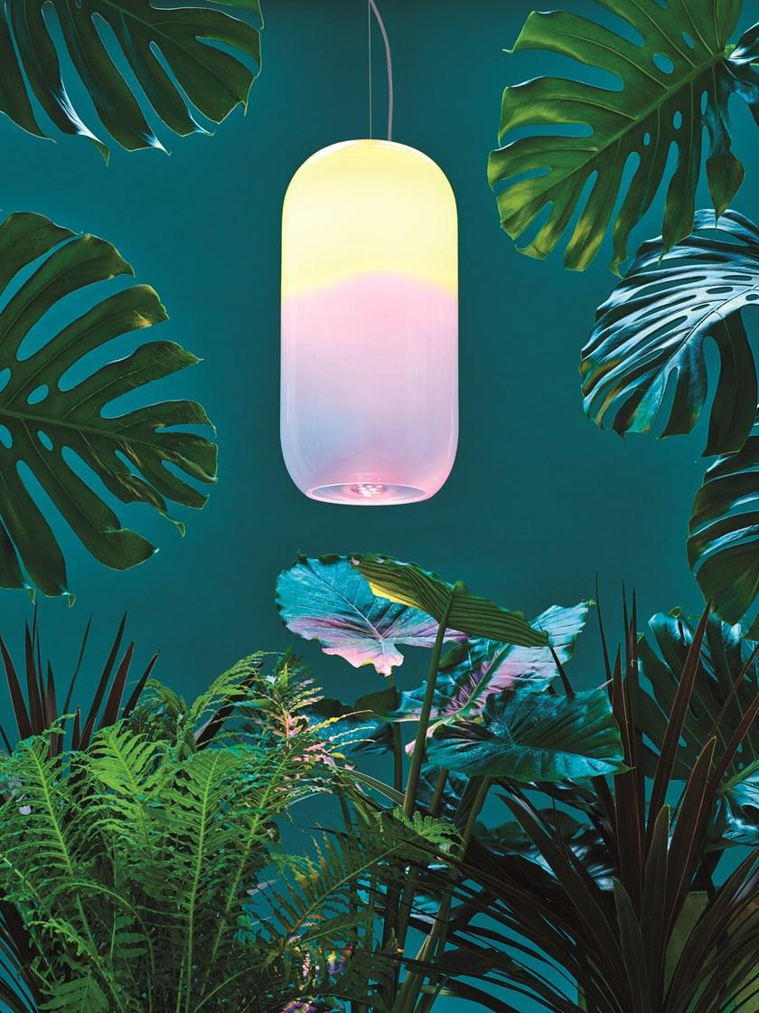 Artemide Светодиодная подвесная лампа из дутого стекла Gople sun-id-1435679 - Вид №7