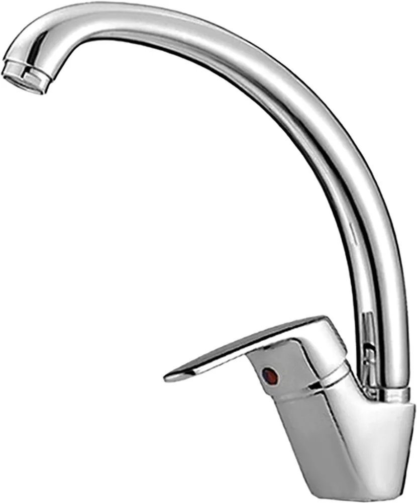 Кухонный смеситель 3323 хром GranFest 