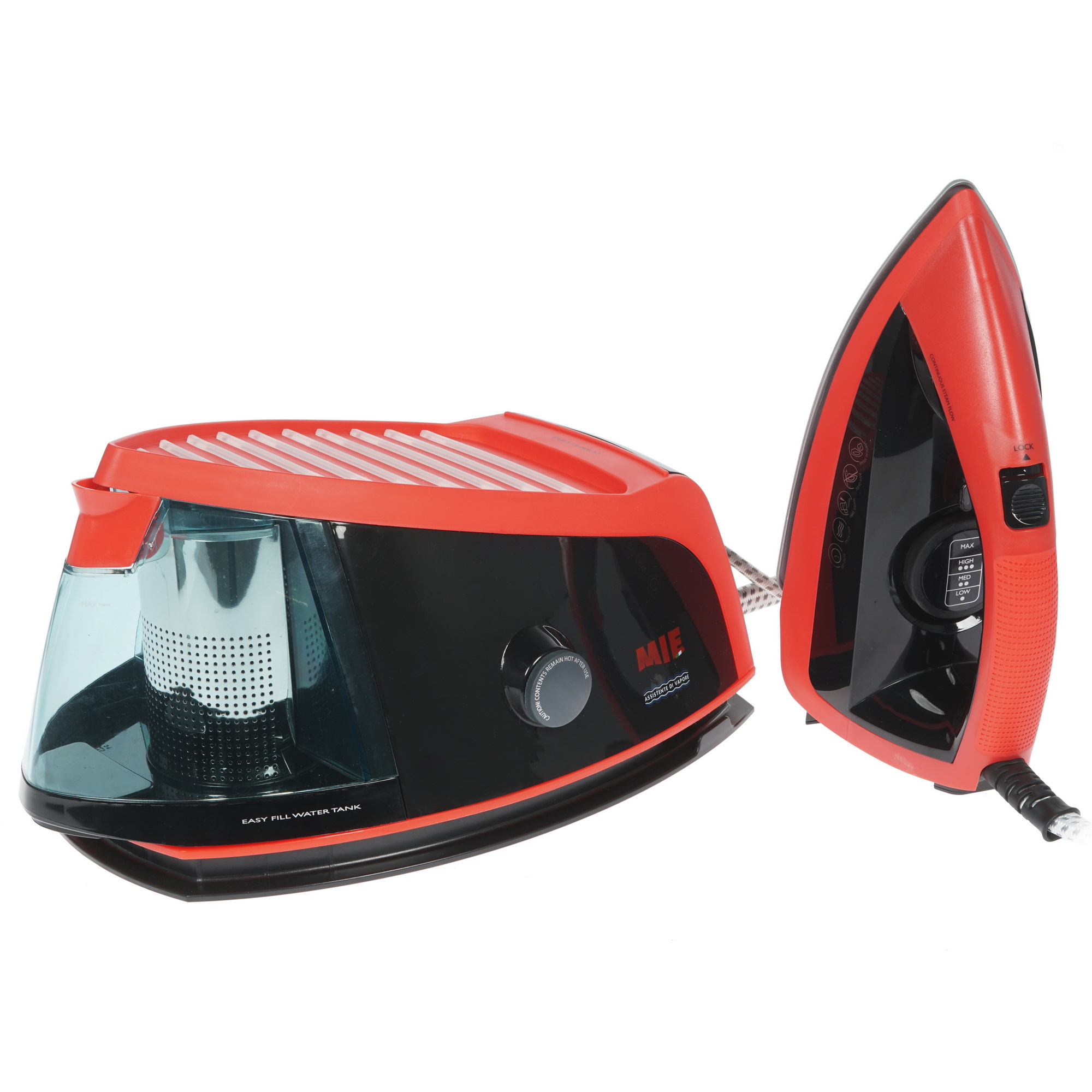 8123378 Парогенератор MIE Assistente Di Vapore красный STDN-0063498