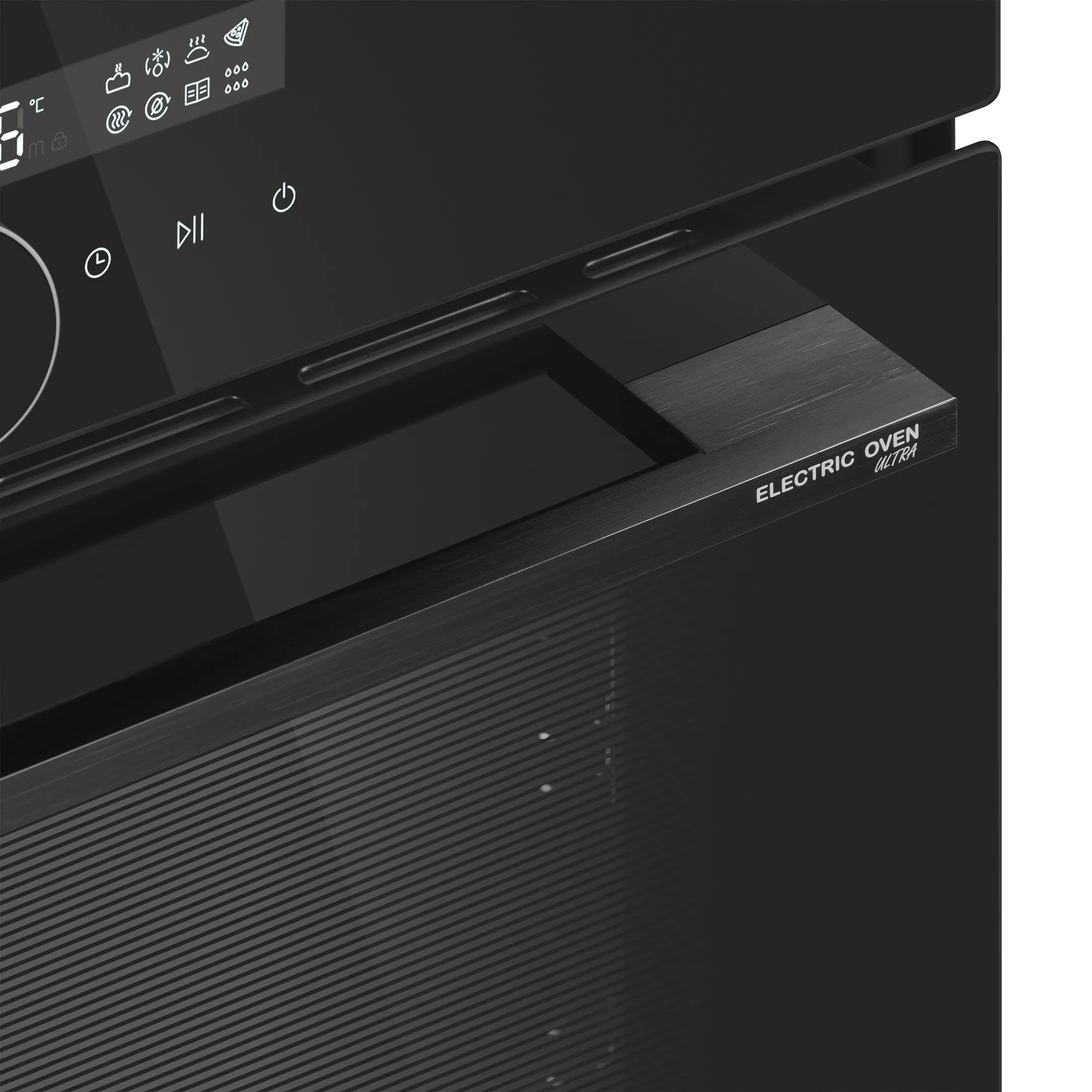 9168831 Электрический духовой шкаф Meferi MEO6017BK ULTRA черный STDN-0087131 - Вид №11