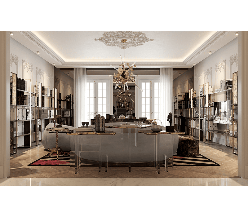 0-062 Приставной столик Monet xl Boca Do Lobo  - Вид №4