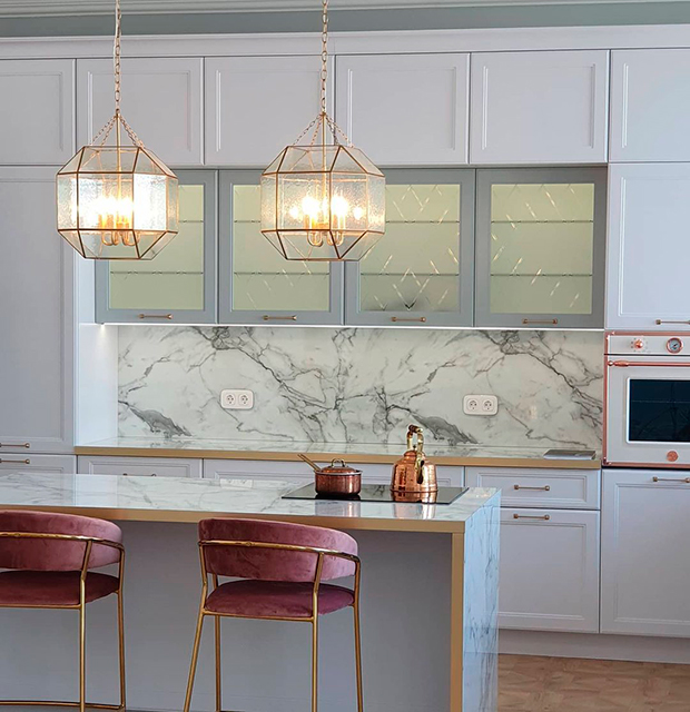 Столешницы для кухни - Мрамор бианко LIGRON LIST403 318 - Вид №8