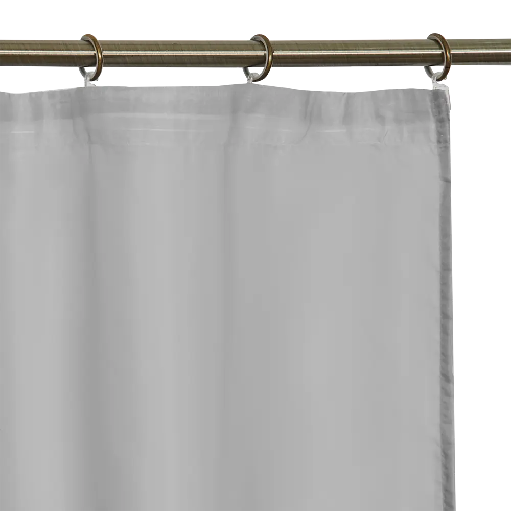 Тюль на ленте «Лион» 300x320 см цвет серый MIAMOZA STLM-2171638 - Вид №2