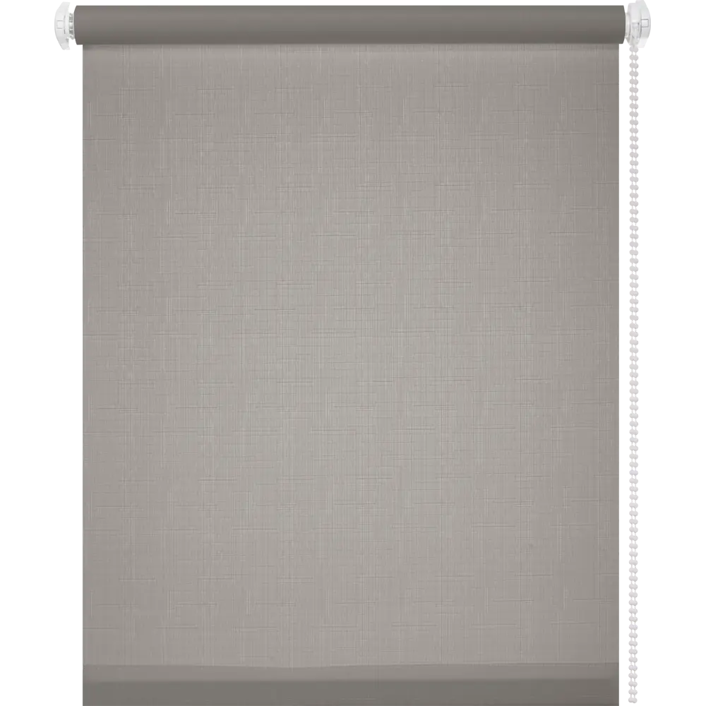 Штора рулонная Inspire Шантунг 70x160 см серая STLM-2042929 - Вид №1