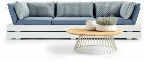 solpuri 3-х местный модульный садовый диван из ткани Boxx