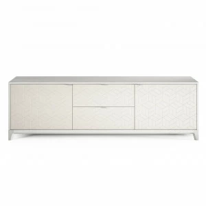 Тумба под телевизор с ящиками слоновая кость Case №2 THE IDEA  210276 Белый
