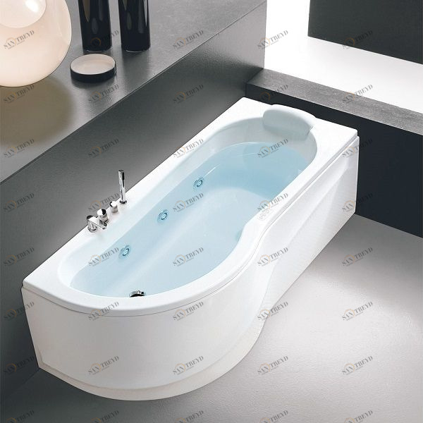 Ванна угловая Gamma 170 см с аэромассажем 2GMA1D5W Gruppo Geromin