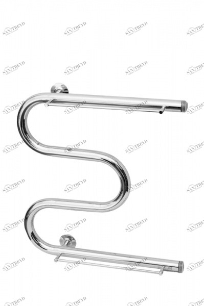 Полотенцесушитель водяной ТЕРА М-с полкой 500х600 нар.р. 1 (06-03) без кронш 21918