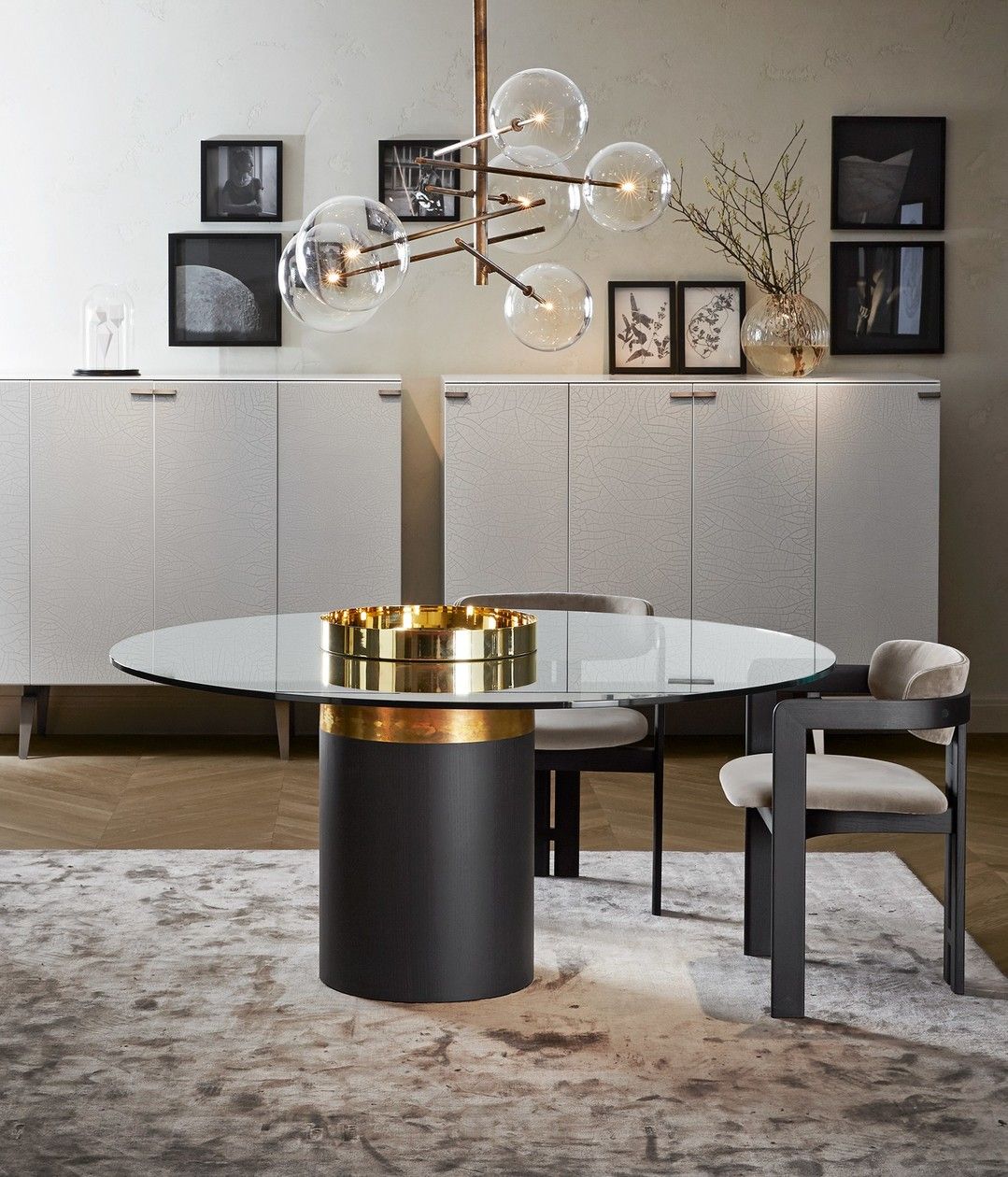 Мягкий бархатный стул с подлокотниками Gallotti&Radice 0419 ARCH-00018180 - Вид №1