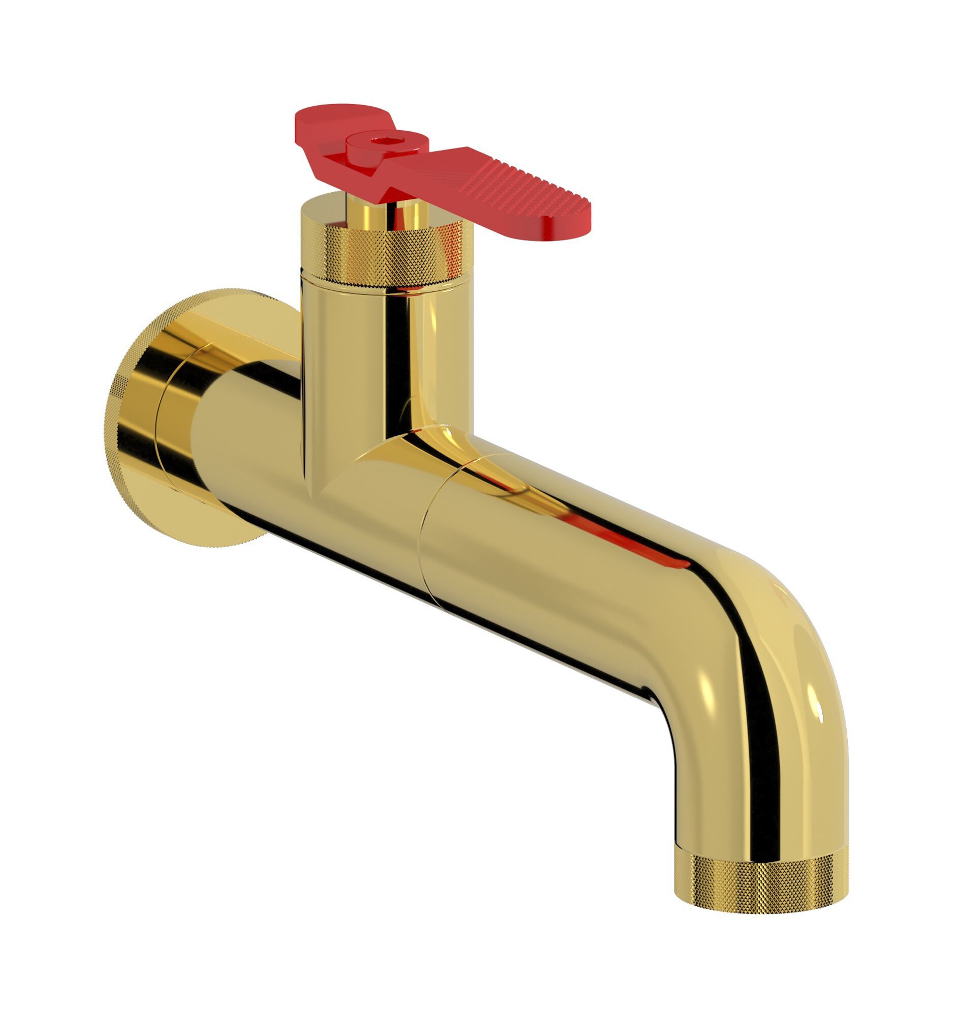 Однорычажный настенный смеситель для раковины с автоматическим сливом IB Bold ARCH-00068667 - Вид №12