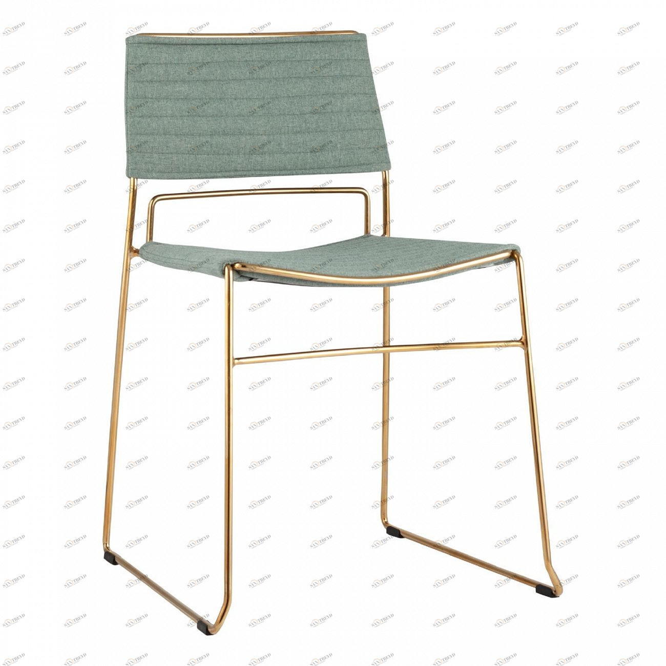 Стул со спинкой зеленый "Дэйзи" STOOL GROUP  00-3881856 Зеленый 