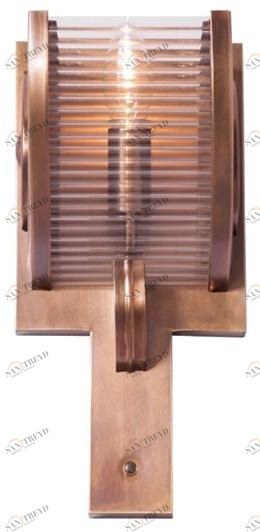 Patinas Lighting Бра ручной работы из латуни Nizza sun-id-1456060