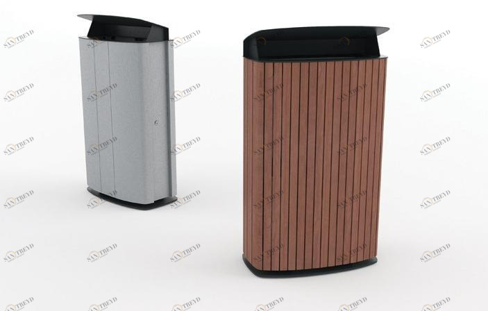 mmcité1 Контейнер для мусора из оцинкованной стали Minium sun-id-1437832