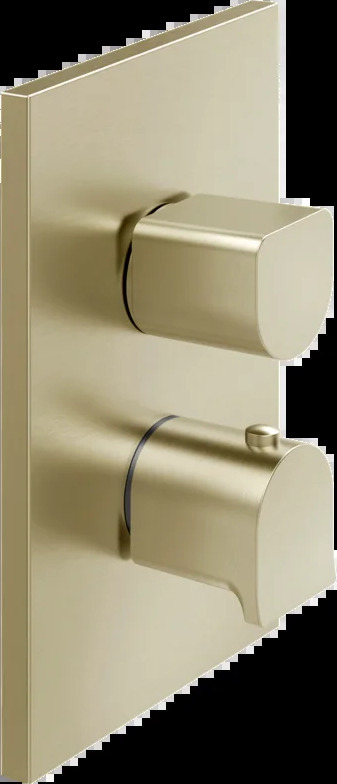 Смеситель для душа 59136 727 Gessi Rilievo ЛАТУНЬ МАТОВАЯ PVD