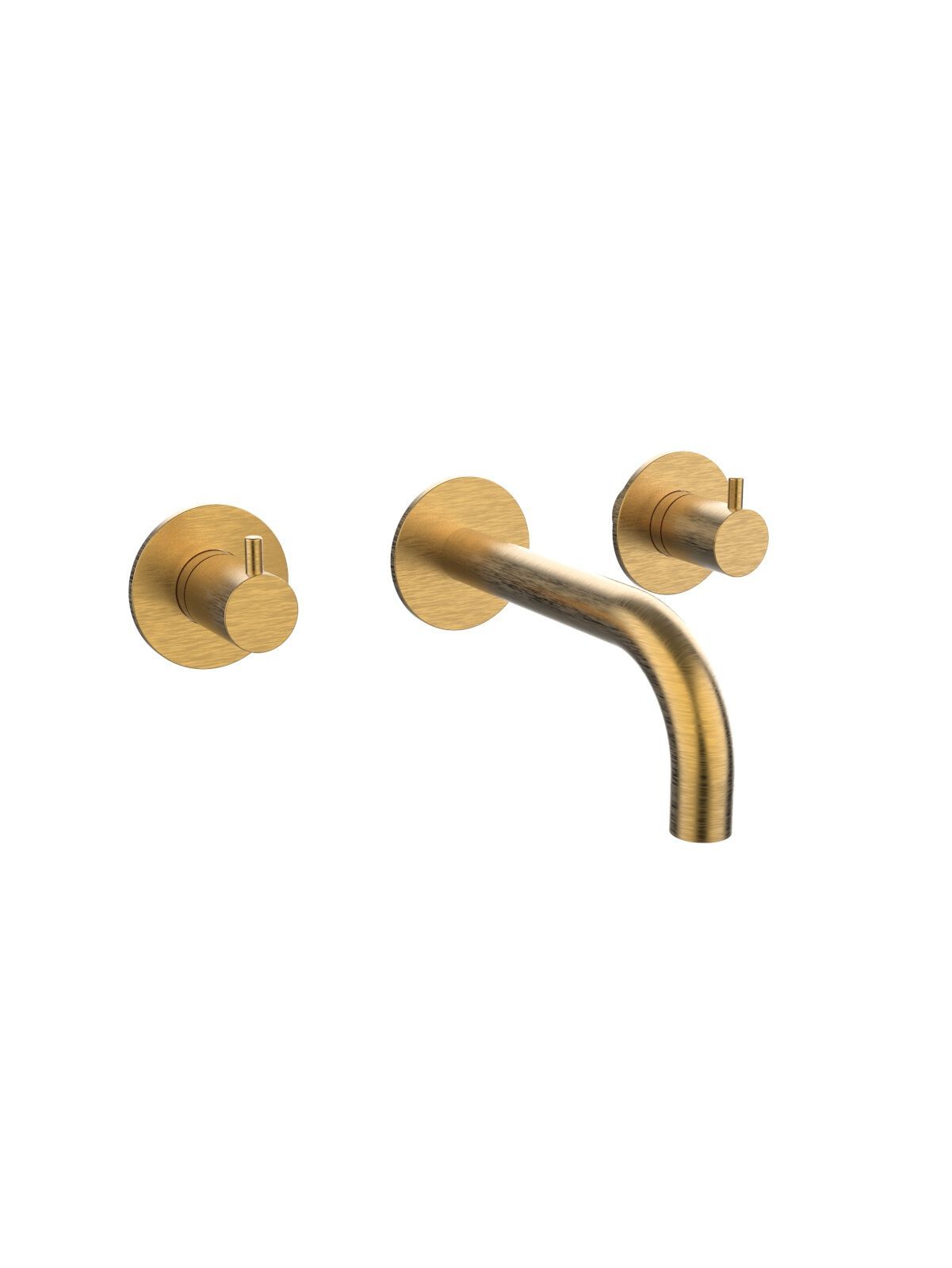 Настенный смеситель для раковины с отдельными розетками Rubinetterie Frattini Pepe XL ARCH-00140760 - Вид №5