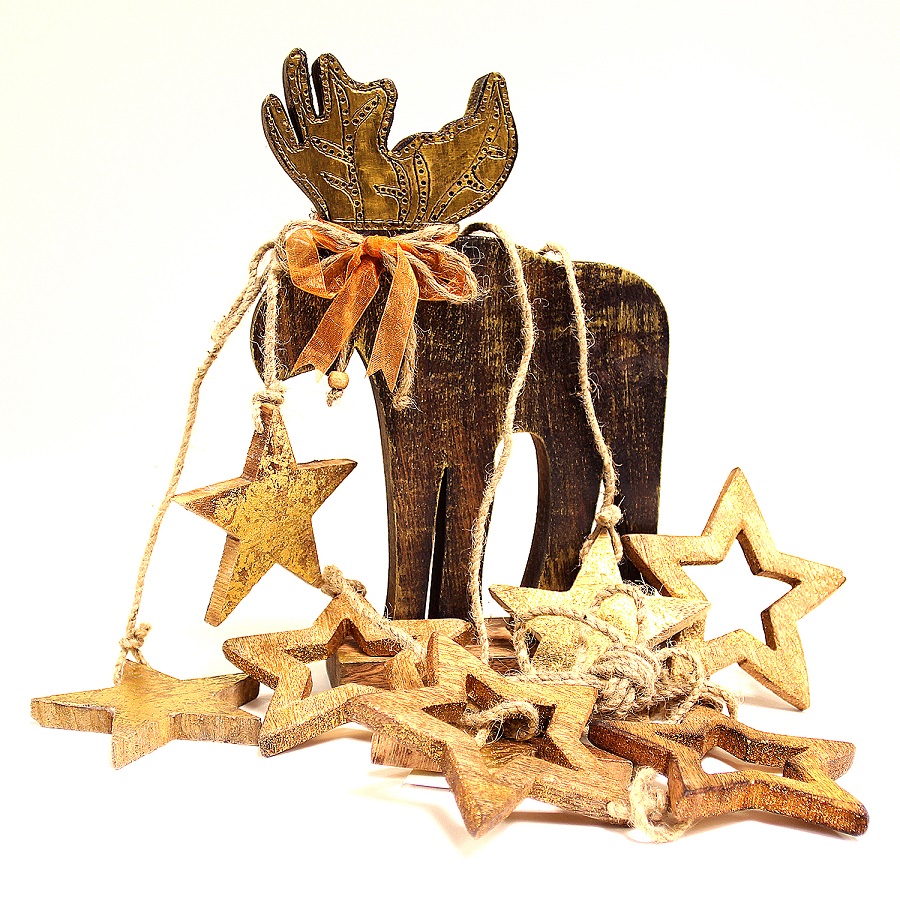 en_ny0025 Фигурка декоративная raindeer, 29х19х6 см EnjoyMe  - Вид №4